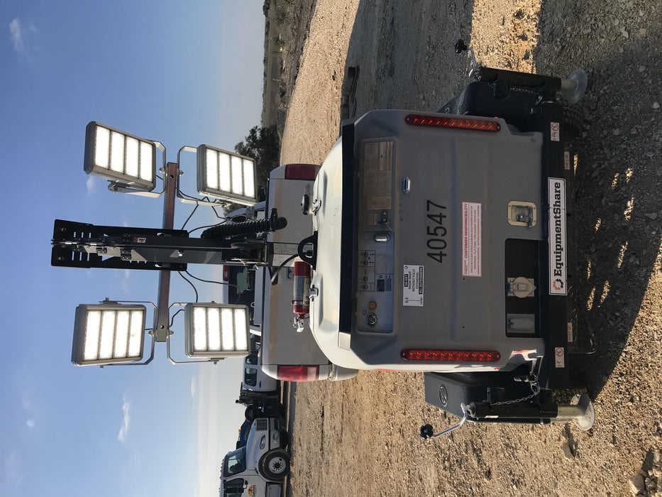 2019 Wacker Neuson LTV6K-LED LTV6K Light Tower, LED 300W, Telematics EQ SH Kubota