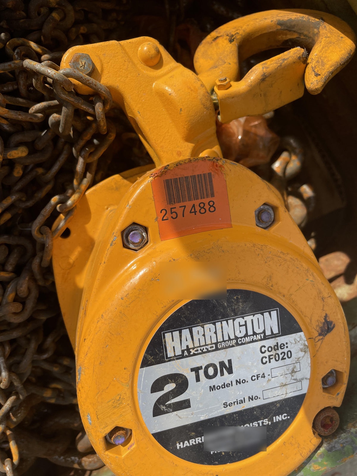2022 HARRINGTON CF020-20