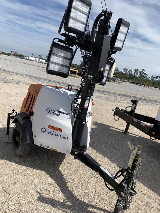 2023 Generac MLT2 Diesel, Flex Switch 120V Input, Powerzone Controller, 
(4) 320W LED Lights, 4kW Generator, 39.9 Gal Fuel Tank, 2" Ball, T3