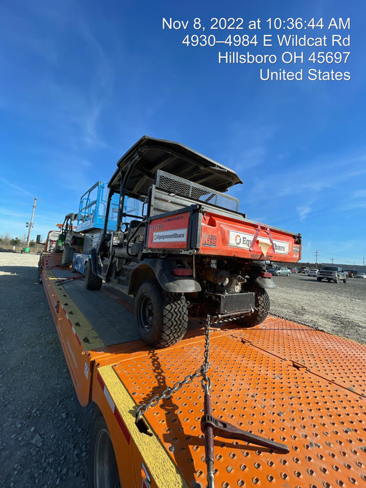 2022 Kubota RTV-X1140W-H Plastic Canopy, Windshield Acrylic Clear, LED Strobe Light, Wire Harness Kit, Back up Alarm