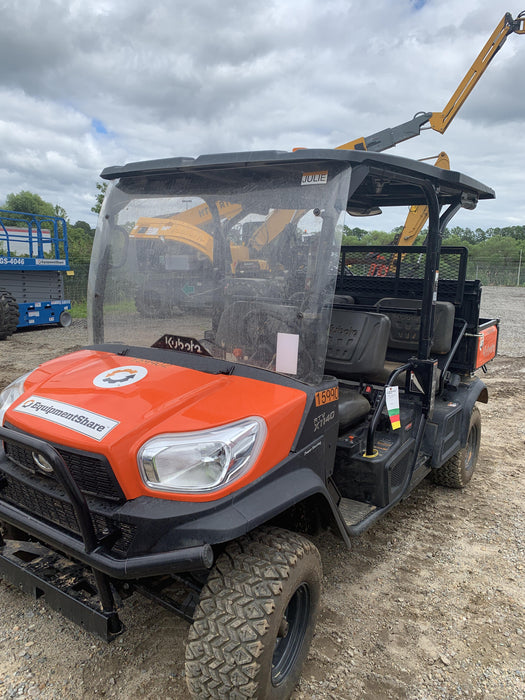 2021 Kubota RTV-X1140W-H Plastic Canopy, Windshield Acrylic Clear, LED Strobe Light, Wire Harness Kit, Back up Alarm