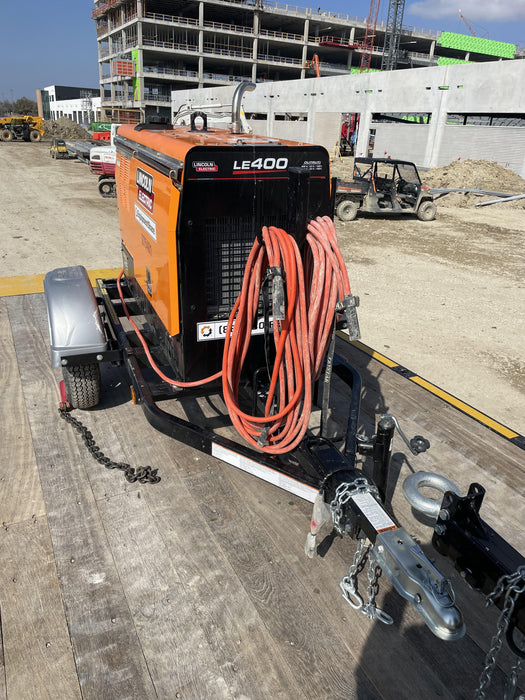 2022 Lincoln Electric LE400 Kubota V1505, Trlr, Cable Rack, Light Kit, ES Decals, T3