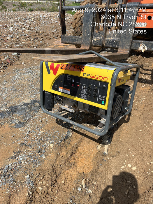 2022 WACKER NEUSON GP6600A