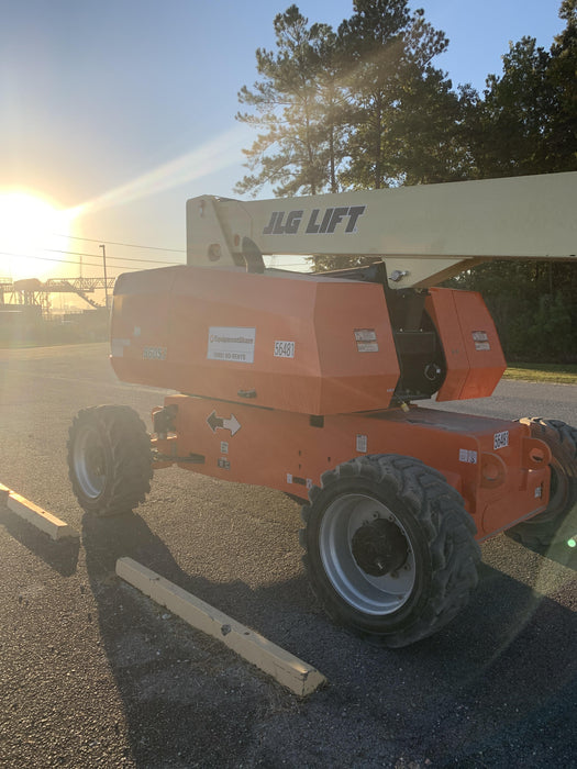 2020 JLG 860SJ Deutz Diesel Engine, FF Tires, Rotating Beacon, Panel Cradle Package
