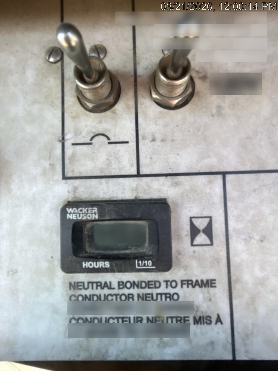 Wacker Neuson LTV6K-MH Wacker Neuson LTV6K Mobile Light Tower w/Fuel Level Sensor Installed