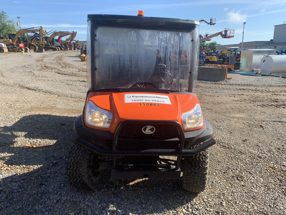 2020 Kubota RTV-X1140W-H 4WD, LED Strobe, Windshield Acrylic Clear, Plastic Canopy, Wire Harness Kit, Backup Alarm