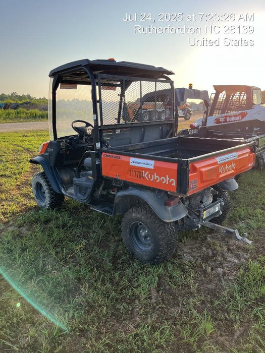 2020 Kubota RTV-X900 4wd Utility Cart, Diesel, 2 Seat, LED Strobe, Windshield Tempered Glass, Plastic Canopy, Wire Harness Kit, Backup Alarm