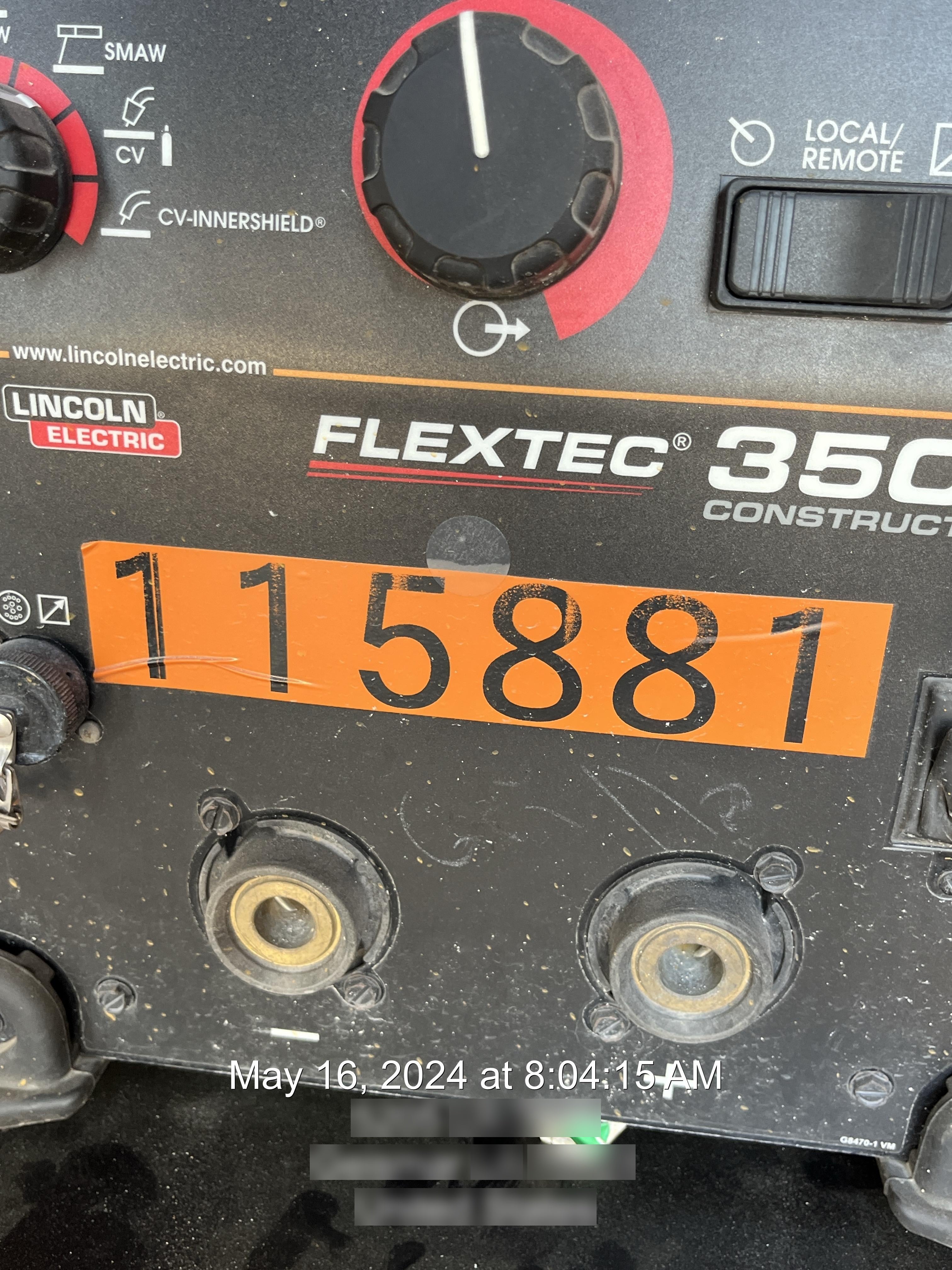 2020 LINCOLN ELECTRIC FLEXTEC 350X