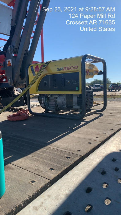 2020 WACKER NEUSON GP2500A