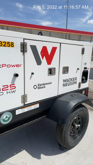 2022 WACKER NEUSON G25