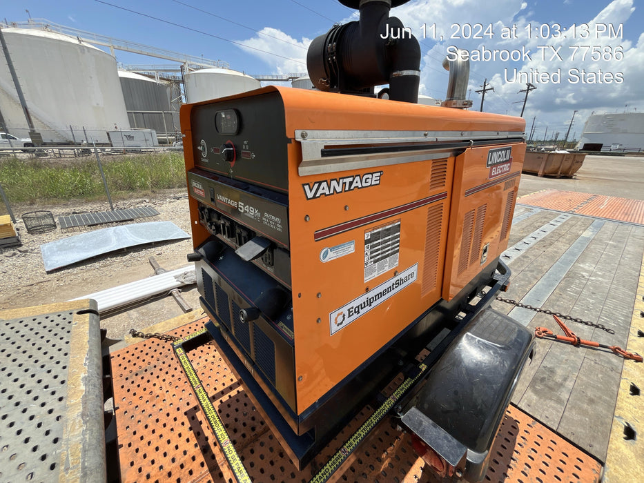 2022 Lincoln Electric Vantage 549X VANTAGE 549X READY-PAK 3