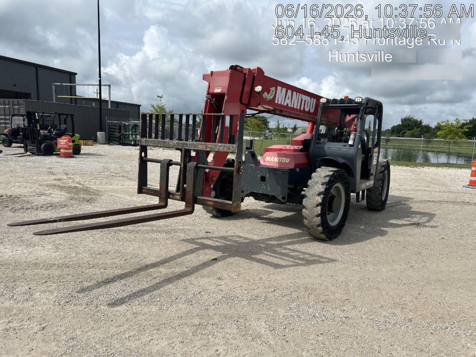 2019 Manitou MTA8044 MTA 8044 - 74 HP T4, Canopy, Worklights/Strobe, Beacon, 66" Carriage, 48" Forks, Solid Tires, Lift Hook, Aux Hydraulics