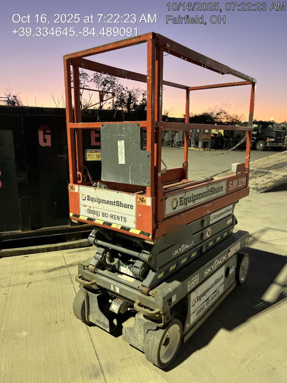 2019 Skyjack SJIII-3219 Standard w/Trojan Batteries