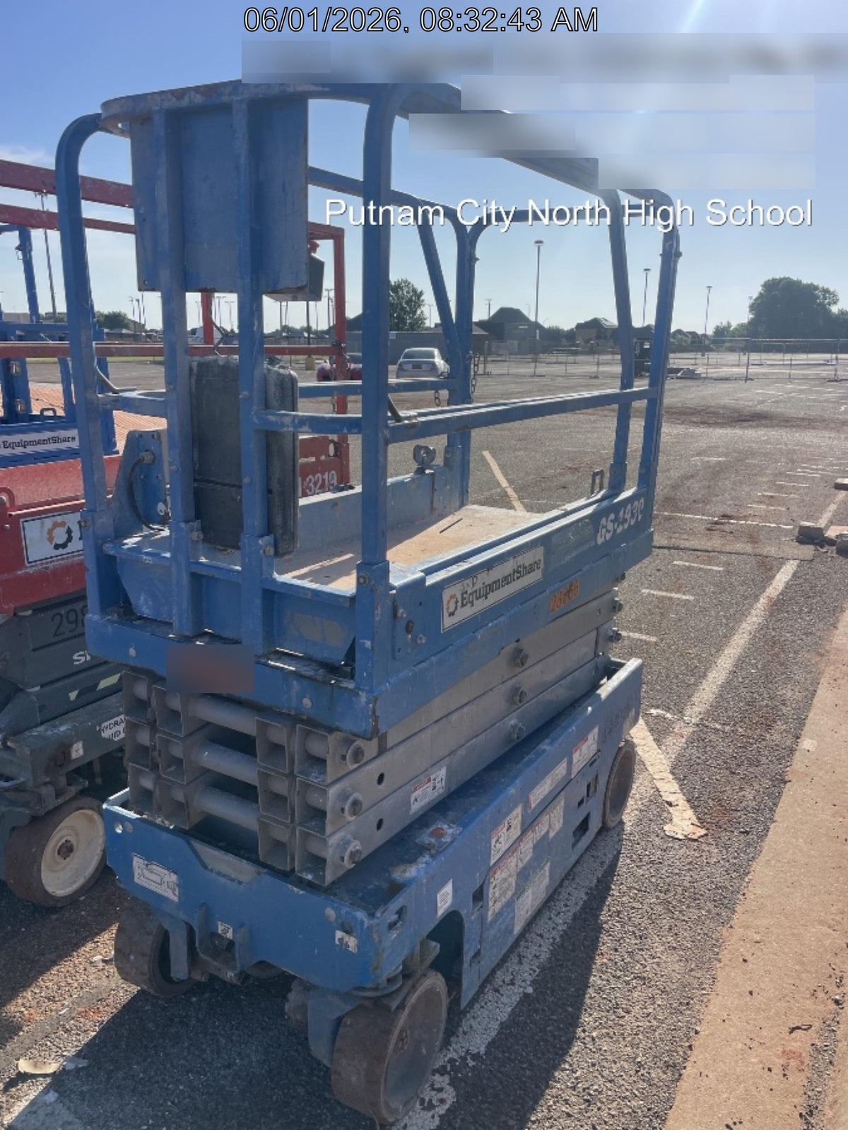 2019 Genie GS-1930 Genie GS-1930 w/Fixed Rail, Chain Entry