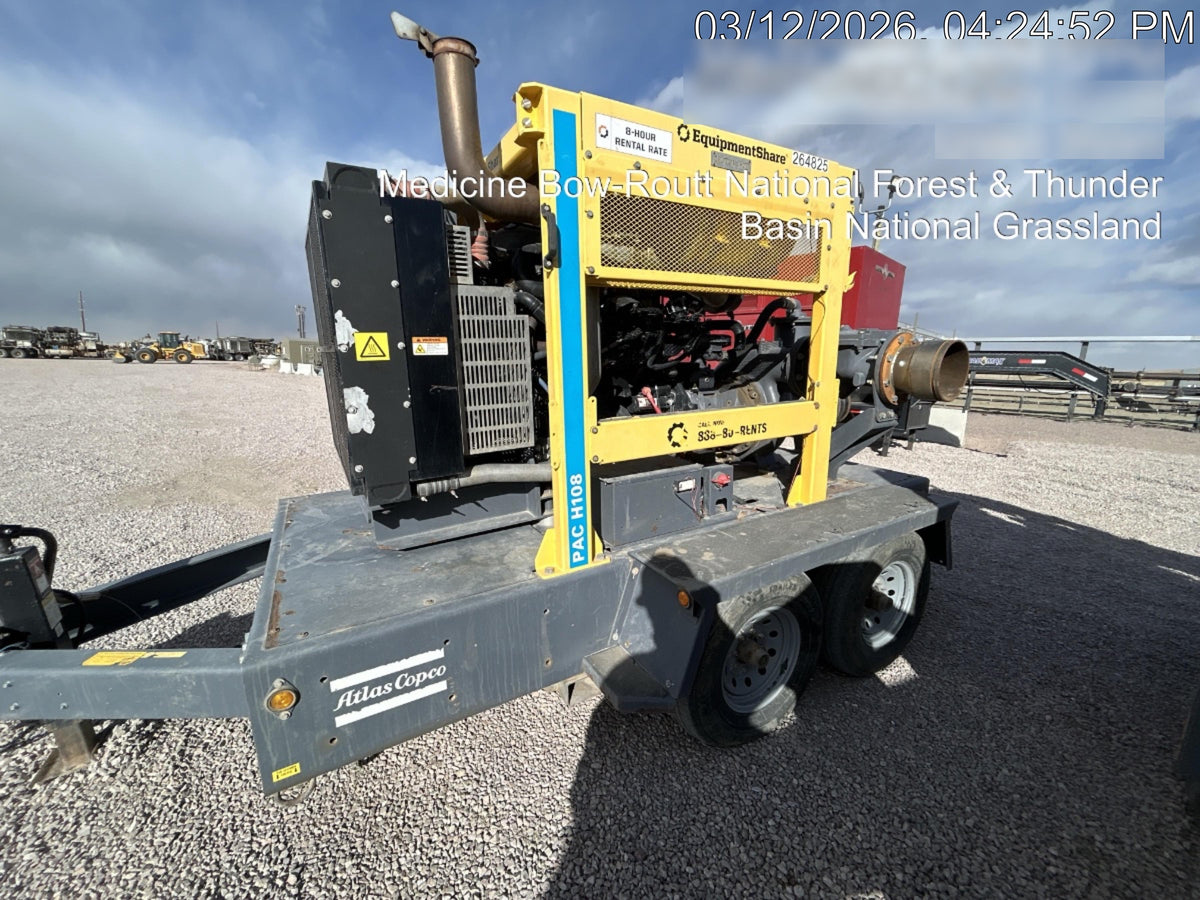 2022 ATLAS COPCO PAC H108 JD