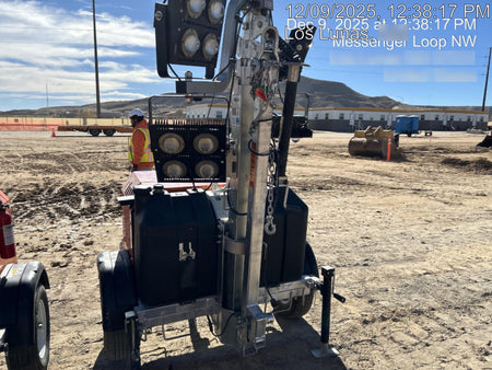 2024 Wanco WLTT-4MM4K Diesel, Deep Sea Controller, Shore Power Plug, Auto Start, (4) 350W LED Floodlights, 4kW Generator, 60 Gal Fuel Tank, 2" Ball, T3