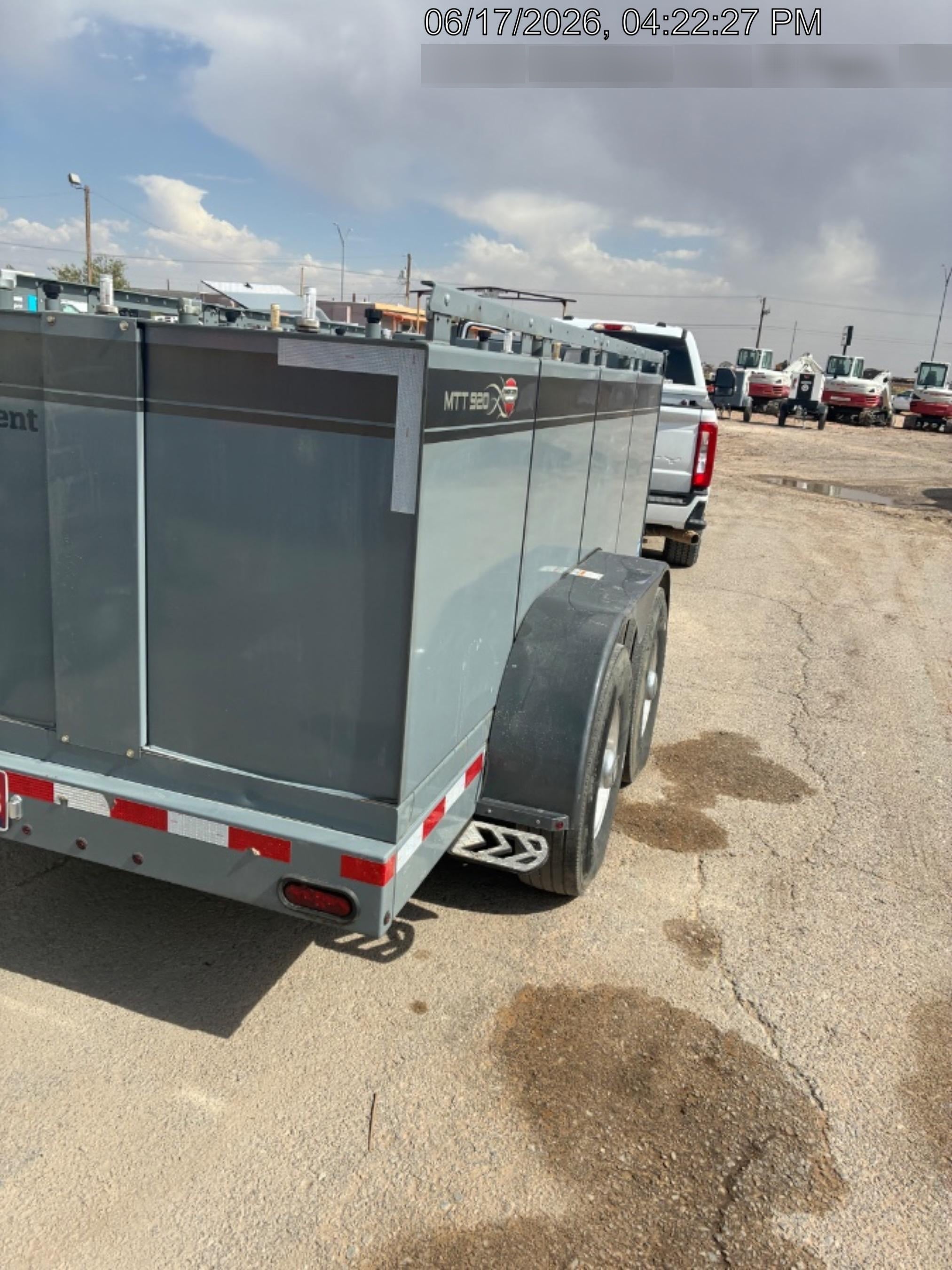2025 THUNDER CREEK MTT920 - Hazmat not required