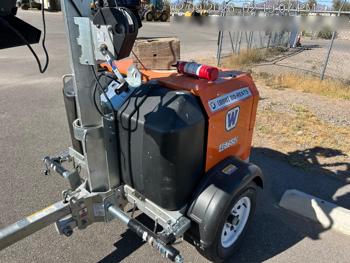 2024 Wanco WLTT-4MM4K Diesel, Deep Sea Controller, Shore Power Plug, Auto Start, (4) 350W LED Floodlights, 4kW Generator, 60 Gal Fuel Tank, 2" Ball, T3