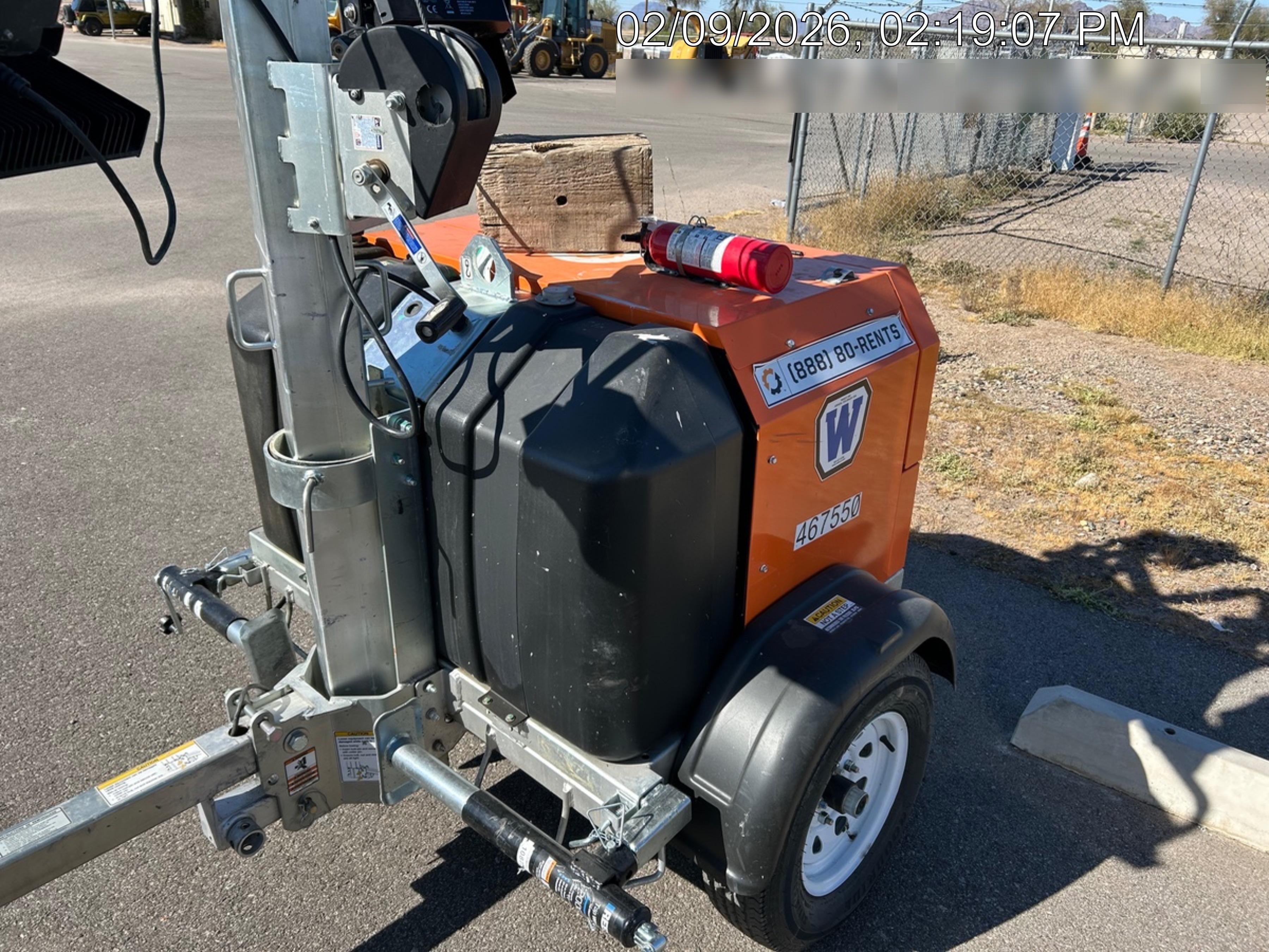2024 Wanco WLTT-4MM4K Diesel, Deep Sea Controller, Shore Power Plug, Auto Start, (4) 350W LED Floodlights, 4kW Generator, 60 Gal Fuel Tank, 2" Ball, T3