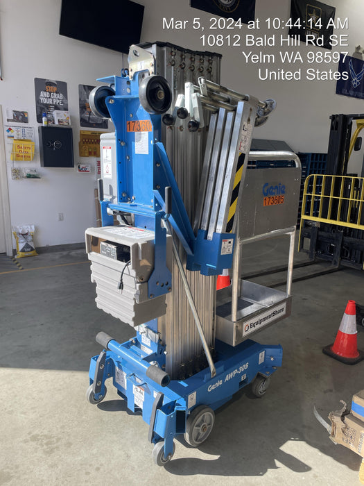 2021 GENIE AWP-30S DC