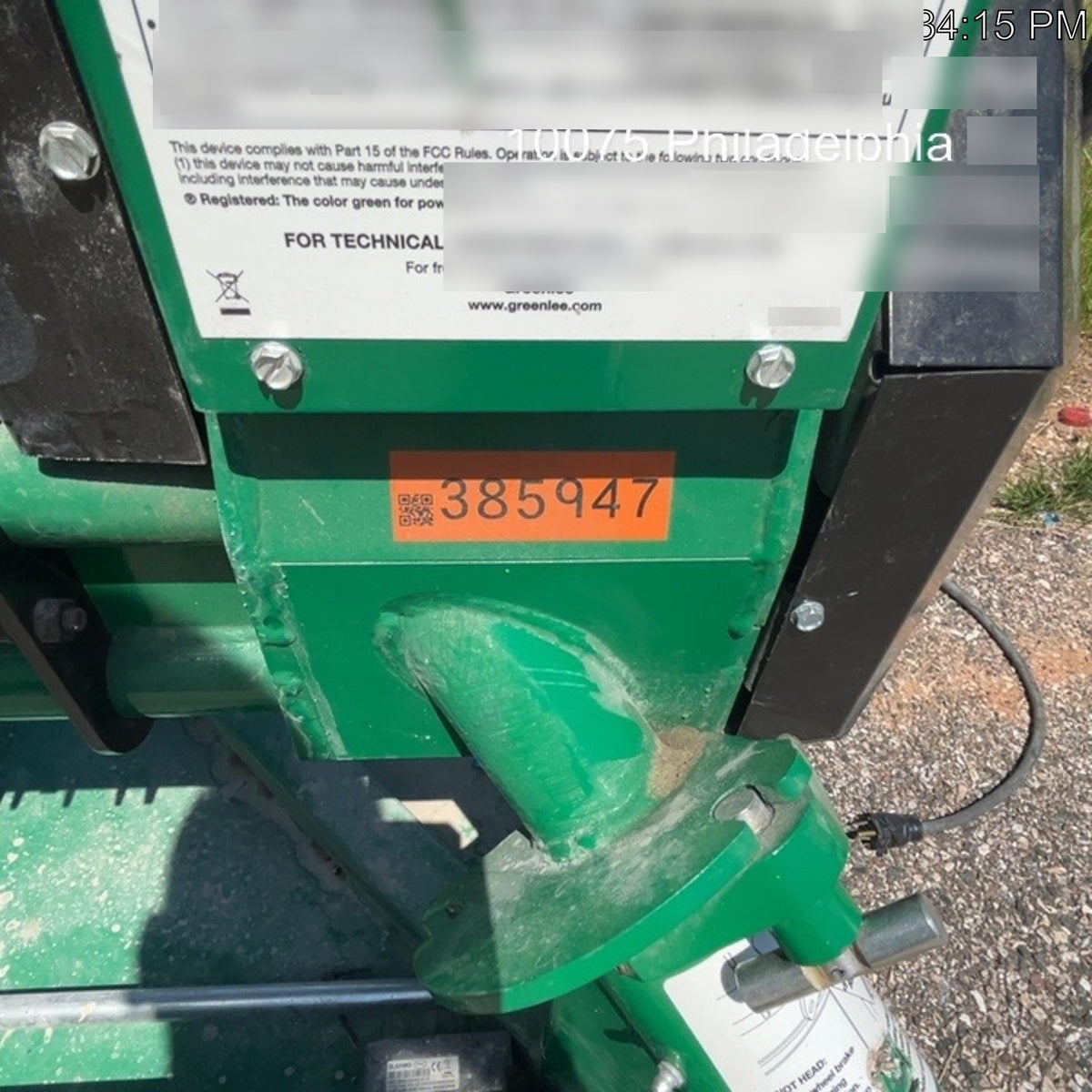 2024 GREENLEE 854DX