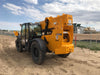 2019 JCB 512-56 Cab/Heat/Air, 109 HP, Solid Tires, STD Worklight, Beacon, Aux Hydraulics, Lifting Eye, Back up Alarm w/66" Carriage/60" Forks