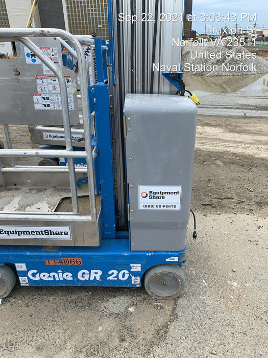2019 GENIE GR-20