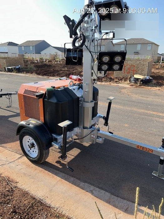 2024 Wanco WLTT-4MM4K Diesel, Deep Sea Controller, Shore Power Plug, Auto Start, (4) 350W LED Floodlights, 4kW Generator, 60 Gal Fuel Tank, 2" Ball, T3