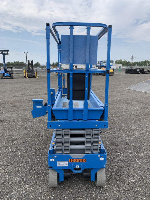 2020 Genie GS-1930 Solid Non Marking Tires, Beacon, Folding rails with half height swing gate, 800W Inverter