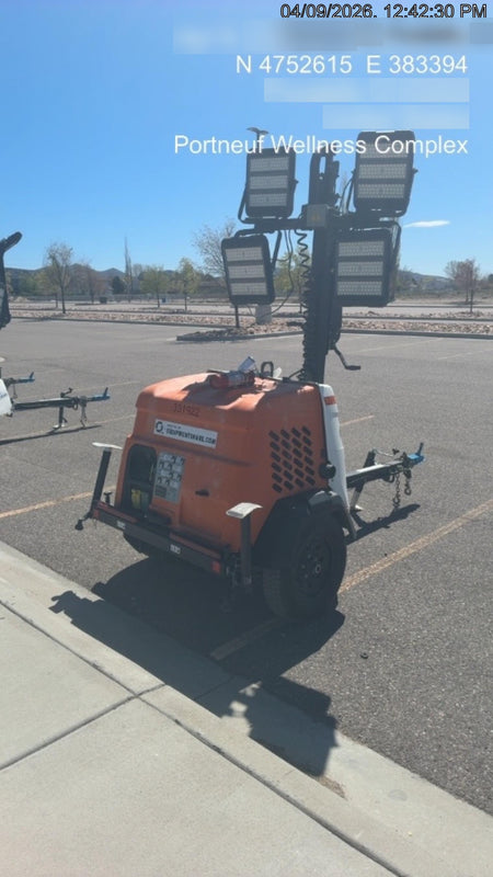 2023 Generac MLT2 Diesel, Flex Switch 120V Input, Powerzone Controller, (4) 320W LED Lights, 4kW Generator, 39.9 Gal Fuel Tank, 2" Ball, T3