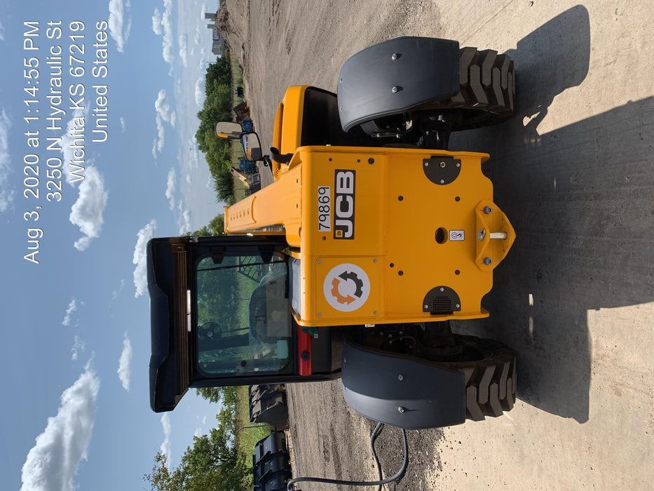 2020 JCB 505-20TC Cab/Heat/Air, Solid Tires, Work Lights, Beacon, Aux Hydraulics, Back up Alarm, ES Decals