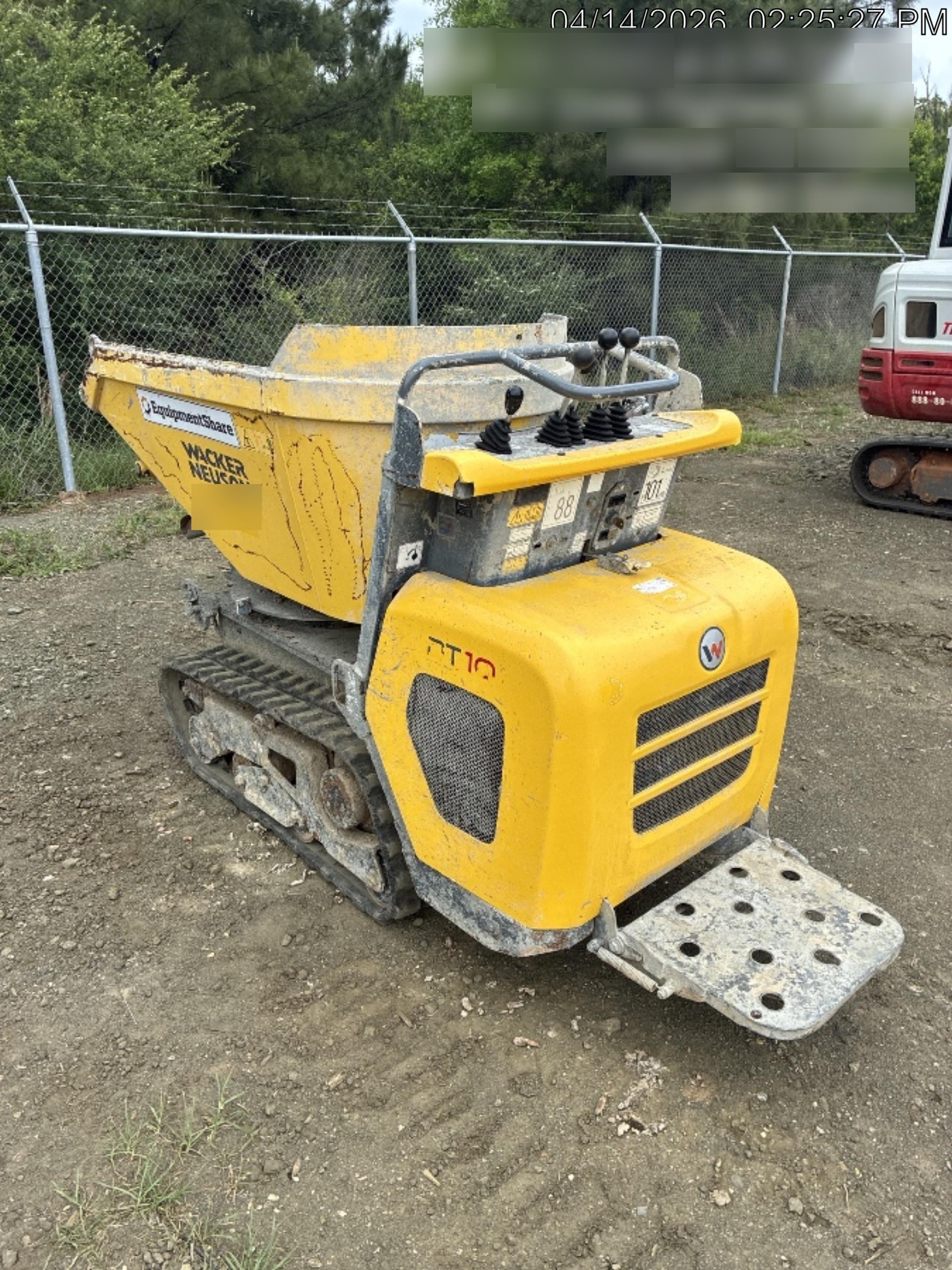 2019 WACKER NEUSON DT10