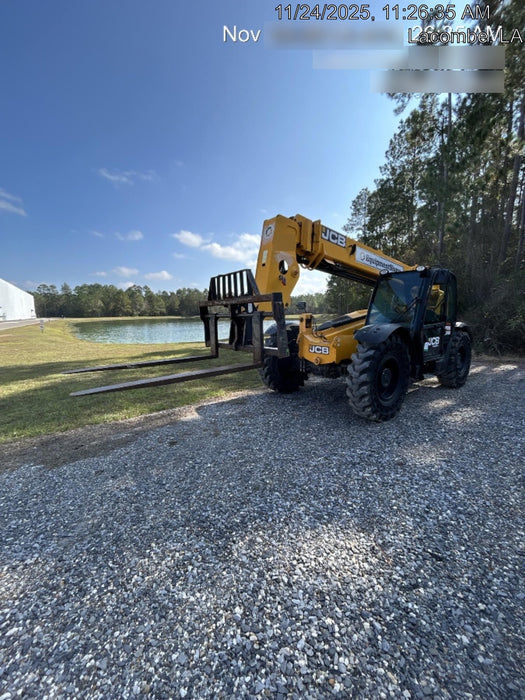 2019 JCB 509-42 74 HP w/CAB/HVAC, Beacon, Aux Hydraulics, Worklights, Solid Tires