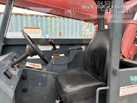 2018 Manitou MTA10055 Manitou MTA 10055 w/Open ROPS, Work Lights/Strobe, Aux Hyd, Solid Tires, Lift Hook, 66" Carriage, 60" Forks