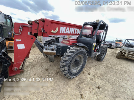 2018 Manitou MTA10055 Manitou MTA10055 - Canopy, Worklights, Beacon, 66" Carriage, 60" Forks, Solid Tires, Aux Hydraulics