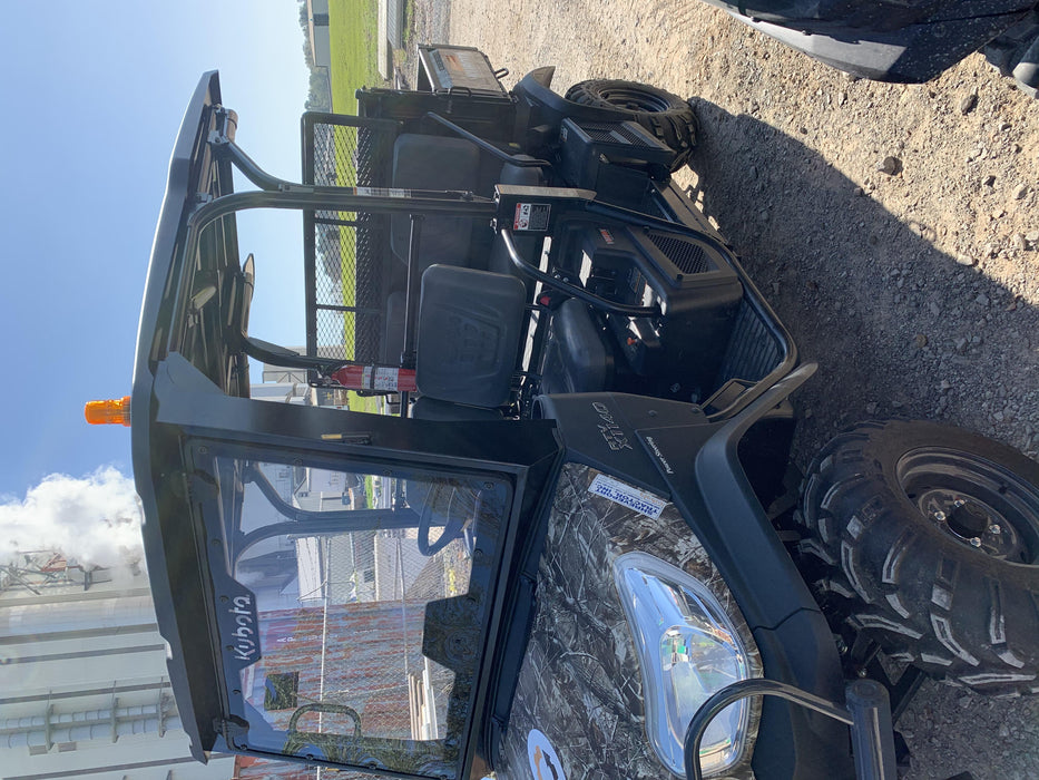2020 Kubota RTV-X1140RL-A 4wd Utility Cart, Diesel, 4 Seat, LED Strobe, Windshield Polycarbonate HC, Plastic Canopy, Wire Harness Kit, Backup Alarm