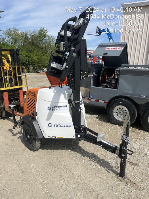 2024 Generac MLT2 Diesel, Flex Switch 120V Input, Powerzone Controller, 
(4) 320W LED Lights, 4kW Generator, 39.9 Gal Fuel Tank, 2" Ball, T3