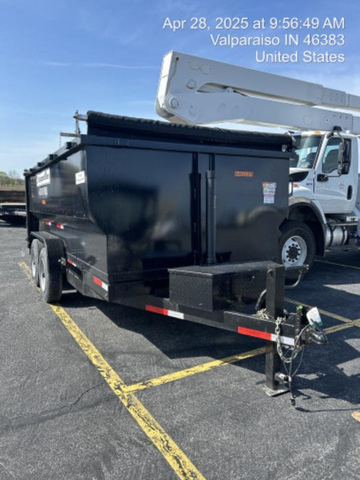 2024 TEXAS PRIDE TRAILERS 14'L x 7'W 5 Cu Yd Trunnion Hydraulic Dump