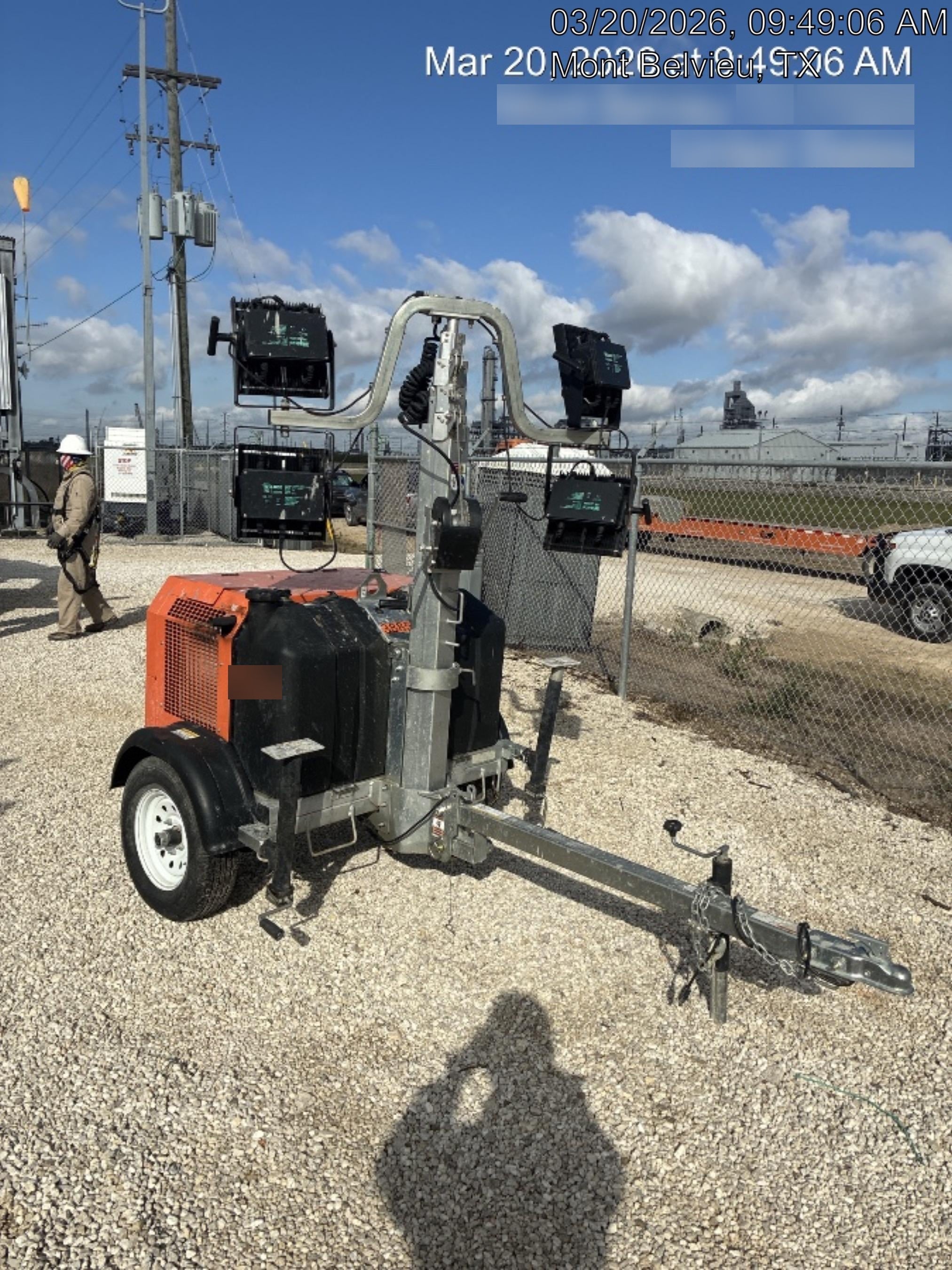 2024 Wanco WLTT-4MM4K Diesel, Deep Sea Controller, Shore Power Plug, Auto Start, (4) 350W LED Floodlights, 4kW Generator, 60 Gal Fuel Tank, 2" Ball, T3
