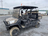 2020 Kubota RTV-X1140RL-A 4 seat diesel cart, plastic canopy, ATV tires, steel wheels, tinted windshield, strobe light, and backup alarm