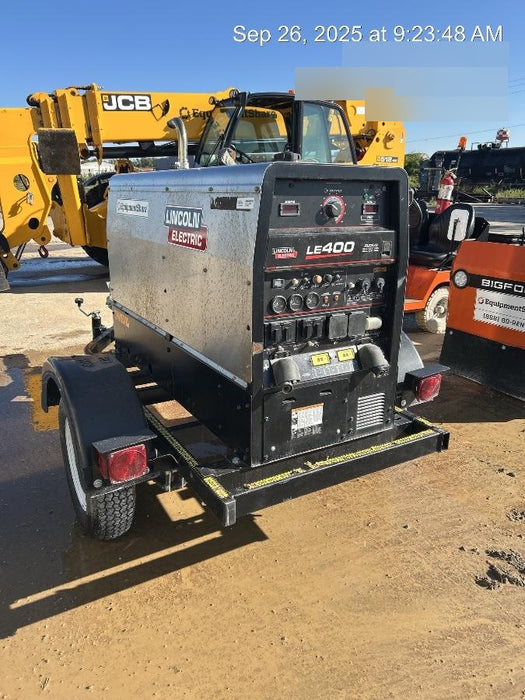 2024 Lincoln Electric LE400 Kubota V1505, Trlr, Cable Rack, Light Kit, ES Decals, T3