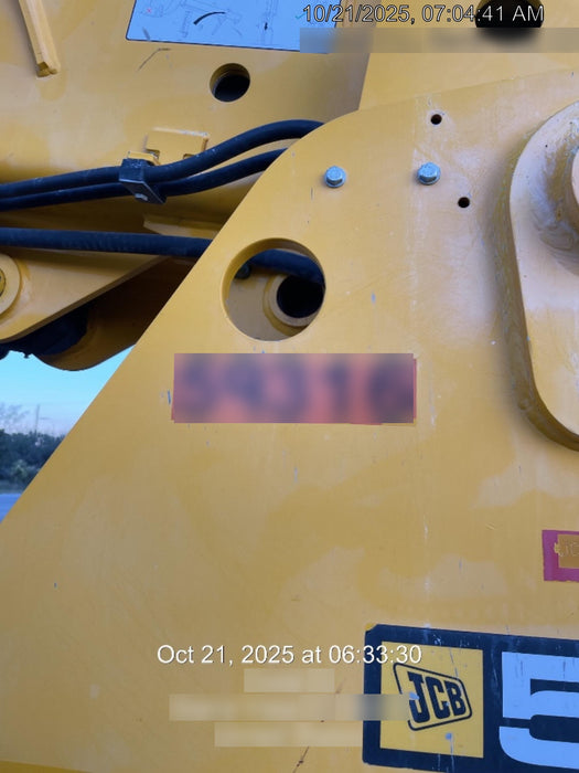 2020 JCB 512-56 Canopy, 74 HP, Solid Tires, STD Worklight, Beacon, Aux Hydraulics, Lifting Eye, Backup Alarm w/66" Carriage, 60" Forks