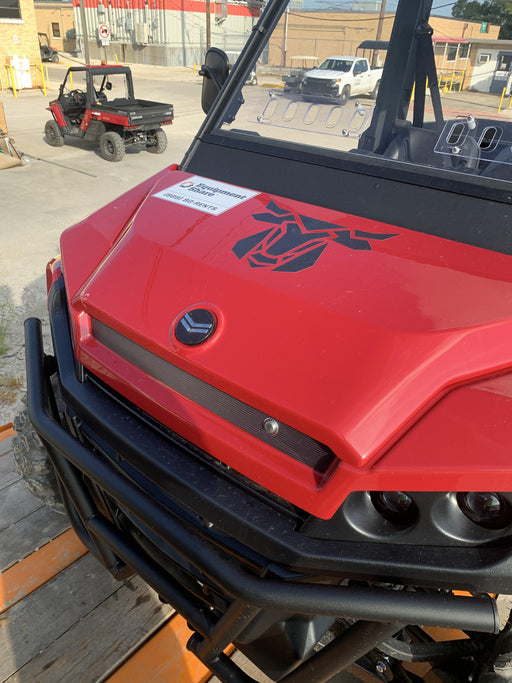 2021 Yanmar YU1000 Canopy, Steel Wheel, Poly WindShield, Beacon, Backup Alarm