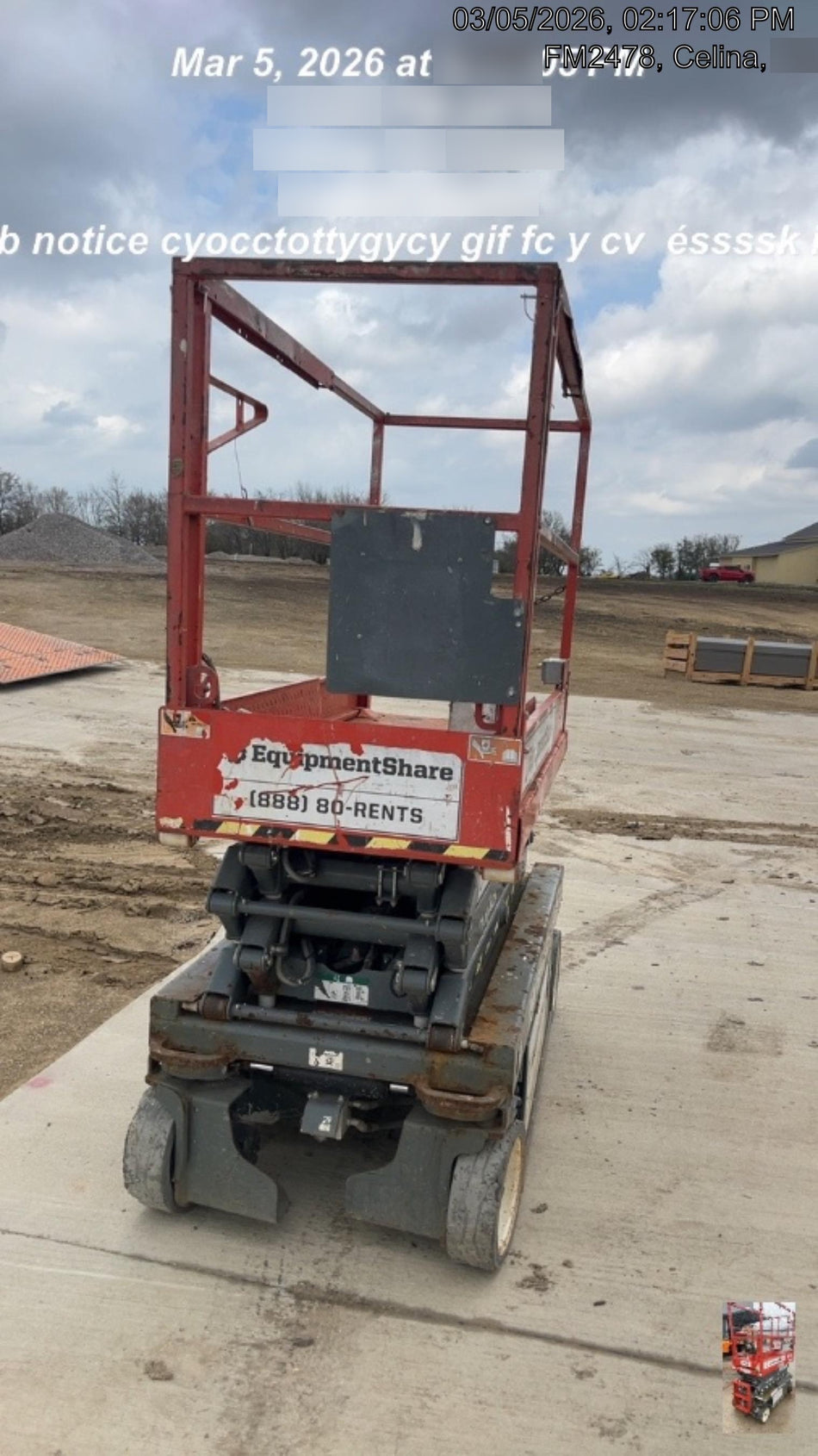 2019 Skyjack SJIII-3219 Standard w/Trojan Batteries