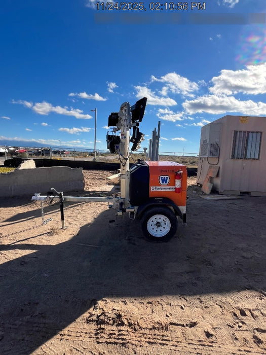 2024 Wanco WLTT-4MM4K Diesel, Deep Sea Controller, Shore Power Plug, Auto Start, (4) 350W LED Floodlights, 4kW Generator, 60 Gal Fuel Tank, 2" Ball, T3