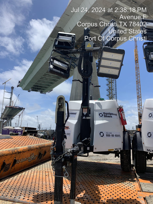 2024 Generac MLT2 Diesel, Flex Switch 120V Input, Powerzone Controller, 
(4) 320W LED Lights, 4kW Generator, 39.9 Gal Fuel Tank, 2" Ball, T3