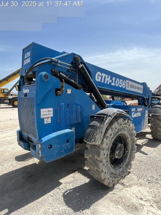 2019 Genie GTH-1056 Canopy, Solid RT Tires, LED Work Lights, Beacon 60" QA Carriage, 60" Forks