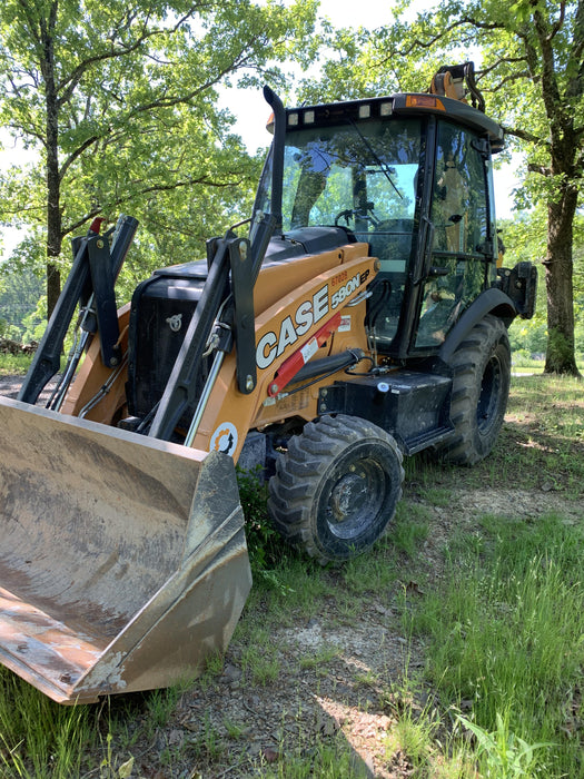 2020 Case 580N EP - Extendable Backhoe Cab/Heat/Air, 4WD, Extendable Stick, Pilot Controls, 2 Way Hydraulics, Ride Control, TAG Manual QC