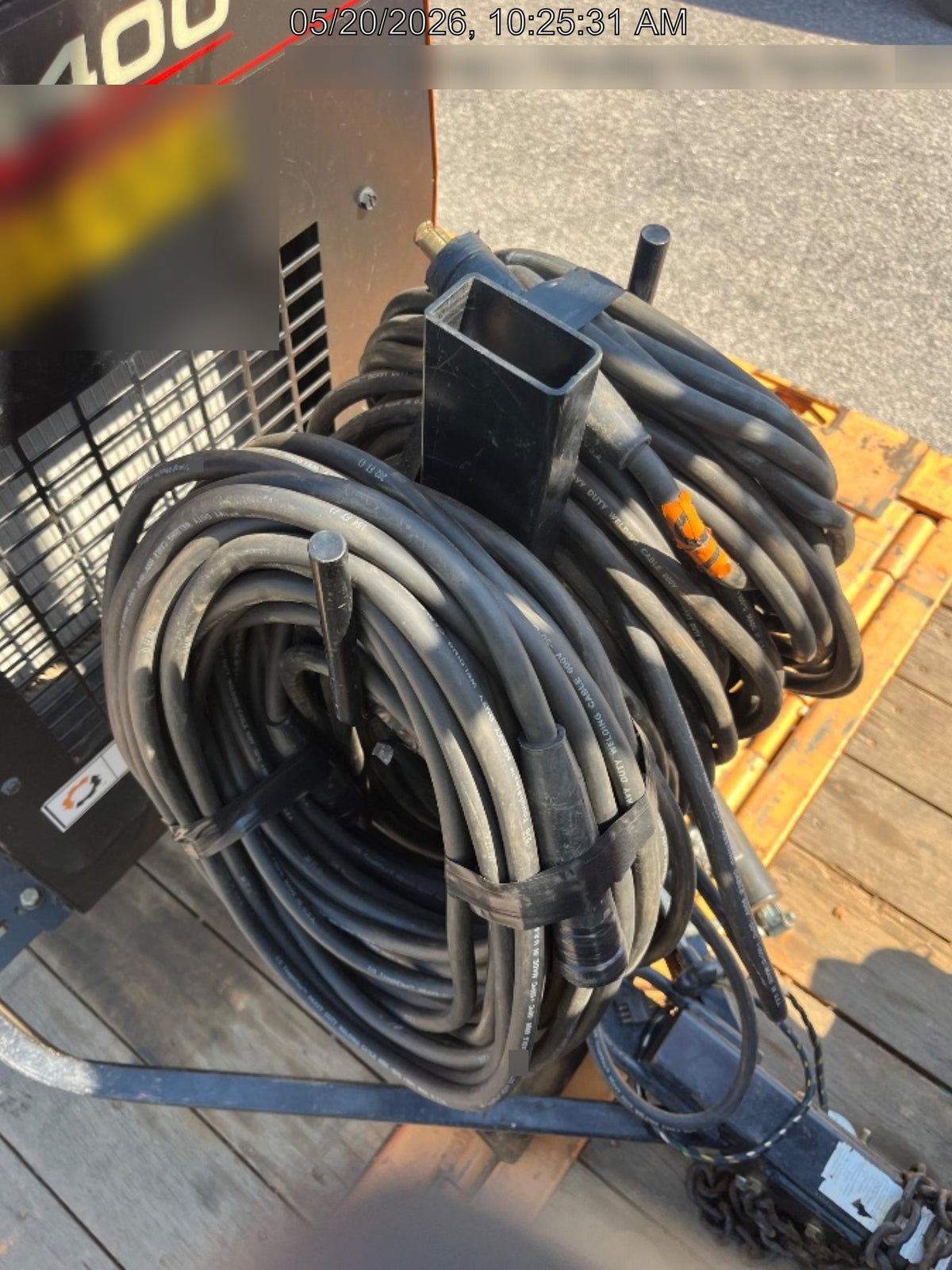 2022 Lincoln Electric LE400 Kubota V1505, Trlr, Cable Rack, Light Kit, ES Decals, T3