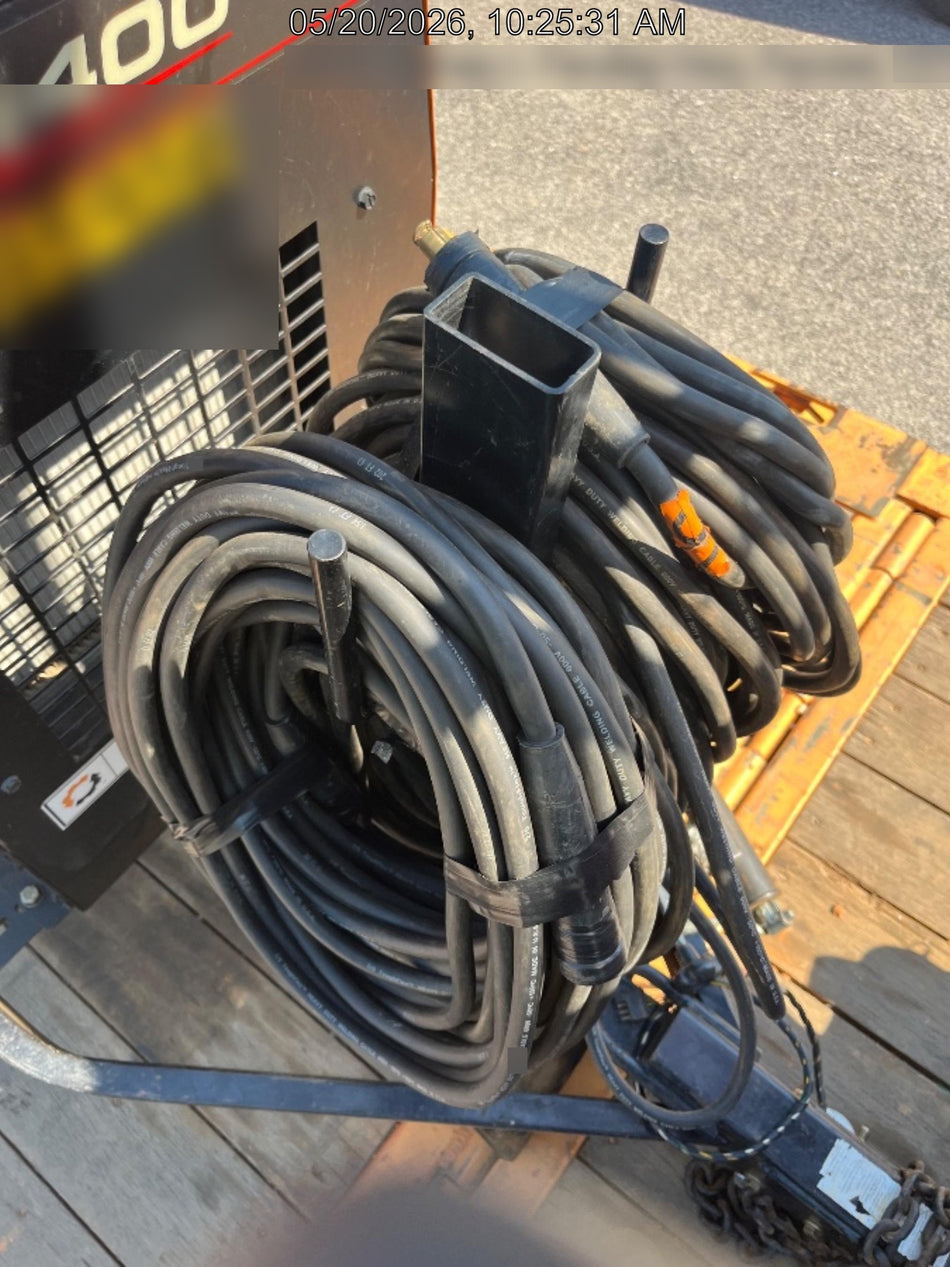 2022 Lincoln Electric LE400 Kubota V1505, Trlr, Cable Rack, Light Kit, ES Decals, T3